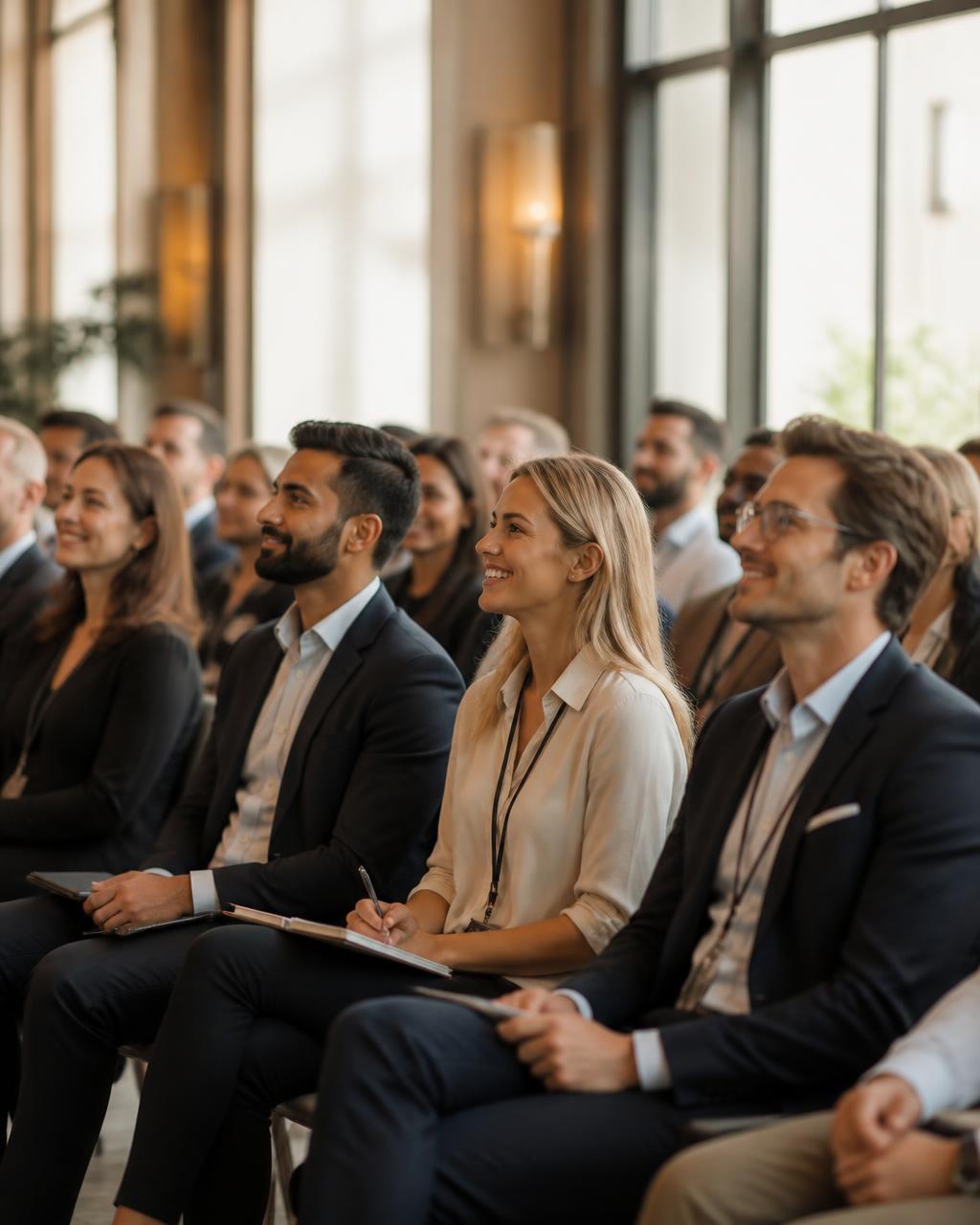 Professionals attending an ADELAND training